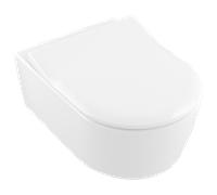 Villeroy & Boch Abattant WC Avento 9M87S101 charnières à démontage rapide, fermeture douce blanc