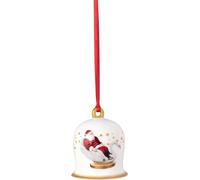 Villeroy & Boch - Annual Christmas Edition, Ornement, Cloche, Cloche de Noël, décoration pour Le Sapin, édition annuelle 2024, pièce de Collection Exclusive, Porcelaine Premium, 6 x 6 x 7 cm