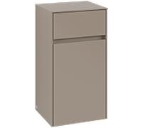 Villeroy et Boch Collaro armoire d'appoint C03200VM 40,4x74,8x34,9cm, charnière à gauche, taupe
