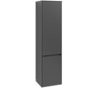 Villeroy et Boch Collaro armoire haute C03300VR 40,4x153,8x34,9cm, charnière à gauche, graphite