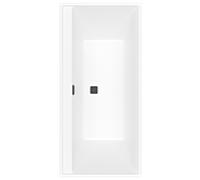 Villeroy & Boch baignoire rectangulaire Collaro UBA160COR2NV-RW 160x75 cm encastrée noir mat