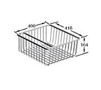 Villeroy et Boch corbeille en fil 9K1000K1 Inox