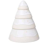like. by Villeroy & Boch Winter Glow - Sapin de Noël, blanc, en porcelaine
