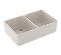 Villeroy und Boch double évier garniture de vidange avec commande manuelle, crème