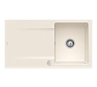 Villeroy und Boch évier à chasse d'eau 33352FKR avec garniture de vidage et actionnement excentrique, Crema