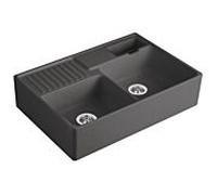 Villeroy & Boch Evier Tradition 2 cuves - Évier de cuisine 895x630 graphite