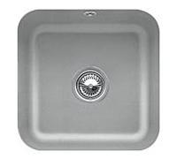 Villeroy und Boch évier sous plan 670302SL avec garniture de vidage , actionnement excentrique, kit de fixation, pierre