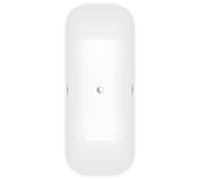 Villeroy und Boch Finion baignoire îlot rectangulaire 177FIN7N100V3RW 170 x 70 cm, arrivée d'eau, Emotion, blanc pierre, chromé
