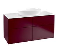 Villeroy und Boch Finion FA3100HB 120x60,3cm, plaque de recouvrement blanc mat, Peony Matt