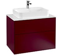 Villeroy und Boch Finion Villeroy und Boch G34100HB 80x60,3cm, Emotion, plaque de finition blanc mat, Peony Matt