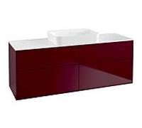 Villeroy et Boch Finion Villeroy et Boch G73100HB 160x60.3x50.1cm, verre White Matt , Peony Matt