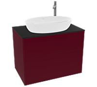 Villeroy und Boch Finion Villeroy und Boch G87200HB 80x60.3cm, Emotion, plaque de recouvrement noir mat, Peony Matt