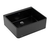 Villeroy und Boch garniture de vidange cuve 636001S5 match0 avec commande manuelle, ébène