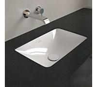 Villeroy & Boch Lavabo sous-plan Loop & Friends 4A560001 sans trou, trop-plein 45 x 28 cm blanc