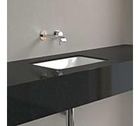 Villeroy und Boch Loop & friends 4A5600R1 sans groupe de trous pour robinetterie, avec trop-plein, 45 x 28 cm, blanc C-plus