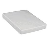 Villeroy et Boch Memento WC siège 9M17S1R1 avec dégagement rapide/fermeture amortie, charnières Inox , blanc C- Plus