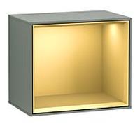 Villeroy et Boch module d' Finion F590HFGM 41.8x35.6x27cm, station de charge, étagère or mat, Olive Matt Lacquer