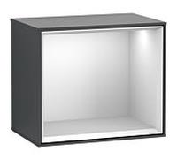 Villeroy und Boch module d' Finion F590MTHG 41.8x35.6x27cm, station de charge, étagère White Matt , Midnight Blue Matt Lacquer