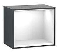 Villeroy et Boch module d' Finion G590GFHG 41.8x35.6cm, station de charge, emotion, étagère Glossy White , minuit Blue Matt Lacquer