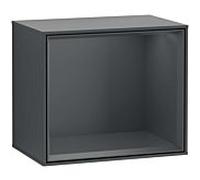 Villeroy und Boch module d' Finion G590HGHG 41.8x35.6cm, station de charge, emotion, étagère Midnight Blue , Midnight Blue Matt Lacquer