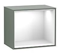 Villeroy et Boch module d' Finion Villeroy et Boch FD10GFGM 41.8x35.6x27cm, étagère Glossy White , Olive Matt Lacquer