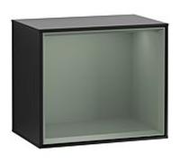 Villeroy und Boch module d' Finion Villeroy und Boch FD10GMPD 41,8x35,6x27cm, étagère olive mat, laqué noir mat