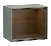 Villeroy und Boch module d' Finion Villeroy und Boch FD10GNGM 41.8x35.6x27cm, étagère Walnut Veneer , Olive Matt Lacquer