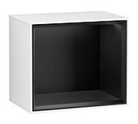 Villeroy und Boch module d' Finion Villeroy und Boch FD10PDGF 41,8x35,6x27cm, étagère noir mat, laqué blanc brillant