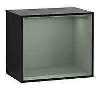Villeroy und Boch module d' Finion F580GMPH 41.8x35.6x27cm, étagère olive mat, Glossy Black Lacquer