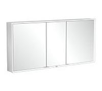 Villeroy & Boch My View Now, armoire de toilette pour montage en saillie avec éclairage, 1600x750x167,5 mm, avec variateur à capteur, 3 portes, A45616 - A4561600