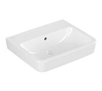 Villeroy et Boch O.novo lavabo à encastrer / à poser 4A41MLR1 55x46cm, carré, sans trou pour robinet, avec trop-plein, blanc C-plus