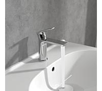 Villeroy et Boch O.novo monocommande mitigeur lavabo TVW10410311061 sans garniture de vidange , chromé