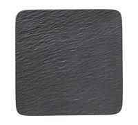 Villeroy Et Boch Plat Principal Carré/Sous-plat 32x32 Manufacture Rock Noir 10