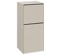 Villeroy und Boch Subway 3. 1930 C59502VN 40x86x36.2cm, charnière droite / poignée monochrome, gris cachemire