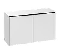 Villeroy und Boch Subway 3. 1930 C60001VF 80,5x42,3x25,6cm, poignée Volcano noir, blanc pur