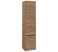 Villeroy und Boch Subway 3. 1930 C58601RH 40x171x36.2cm, charnière gauche / poignée Volcano black, kansas oak