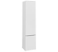 Villeroy und Boch Subway 3. 1930 C58700VF 40x171x36.2cm, charnière droite / poignée aluminium brillant, blanc pur