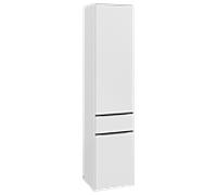 Villeroy und Boch Subway 3. 1930 C59101VF 40x171x36.2cm, charnière droite / poignée Volcano noir, blanc pur