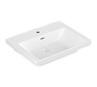 Villeroy und Boch Subway 3. 1930 vasque 4A706GRW 60x47cm, face inférieure rectifiée, avec 2000 / avec trop-plein, blanc pierre C-plus