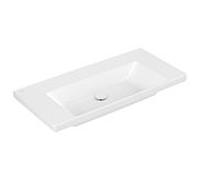 Villeroy und Boch Subway 3. 1930 vasque pour meuble-lavabo 4A70A3RW 100x47cm, sans trou pour robinetterie / sans trop-plein, blanc pierre C-plus