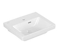 Villeroy und Boch Subway 3. 1930 lave-mains 43704501 45x37cm, avec trou pour robinetterie / avec trop-plein, blanc