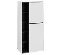 Villeroy und Boch Subway 3. 1930 C59901VF 57,4x120x36,2 cm, charnière droite / poignée Volcano noir, blanc pur