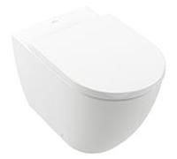 Villeroy und Boch Subway 3. 1930 stand WC 4671T0T2 37x60cm, TwistFlush, sans monture, blanc AntiBac / C-plus