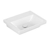 Villeroy und Boch Subway 3. 1930 vasque 4A70F6R1 55x44cm, sans trou pour robinetterie / sans trop-plein, blanc C-plus