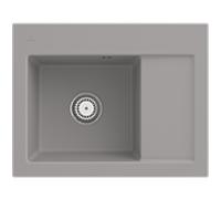 Villeroy und Boch Subway 45 Évier compact à encastrer 331200KD évier à encastrer à gauche, 650 x 510 mm, fossil CeramicPlus