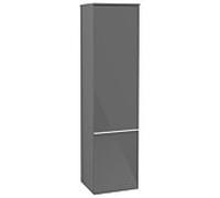 Villeroy und Boch Venticello A95112FP 40,4 x 154,6 x 37,2 cm, droite, poignée blanche, Glossy Grey