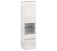 Villeroy und Boch Venticello A95211E8 40,4 x 154,6 x 37,2 cm, droite, poignée chromée, White Wood