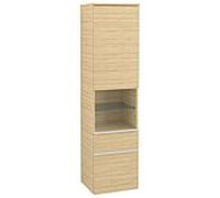 Villeroy und Boch Venticello A95212VJ 40,4 x 154,6 x 37,2 cm, droite, poignée blanc, chêne nordique
