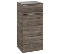 Villeroy et Boch Venticello armoire latérale A95011RK 40,4x86,6x37,2cm, butée à droite, poignée chromée, Stone Oak
