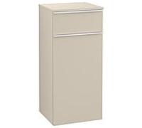 Villeroy und Boch Venticello A95012VK 40,4 x 86,6 x 37,2 cm, butée à droite, poignée blanche, gris doux